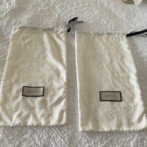 Gucci shoe bags. EUC